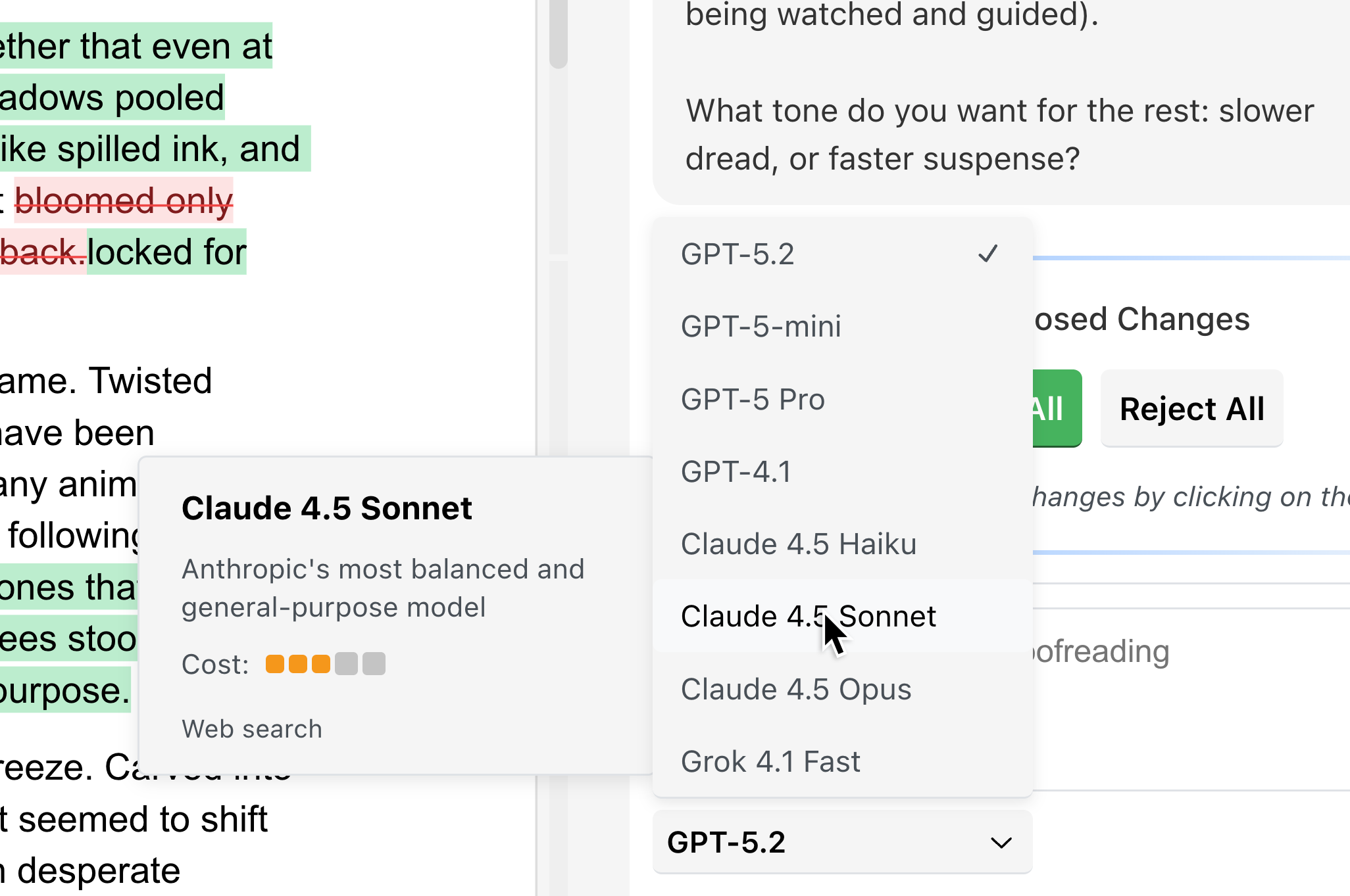 Balance speed & power by using any of Anthropic's flagship models